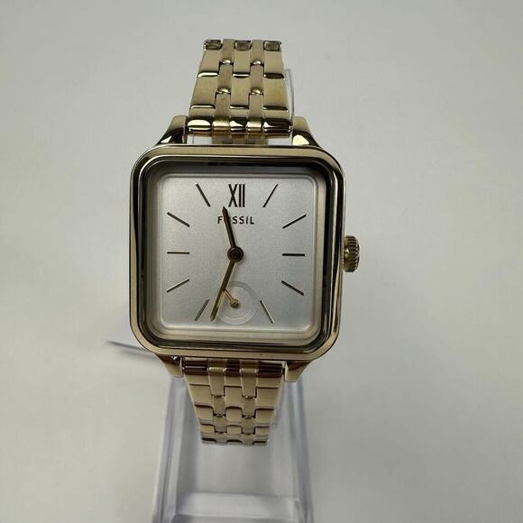 NWT Fossil Women\'s Colleen Three-Hand Gold-Tone Stainless Steel Watch BQW3832 main image 6